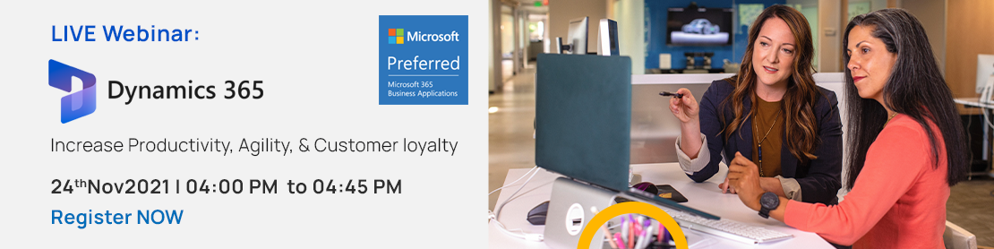 Nov'21 Dynamics 365 CRM Event Header