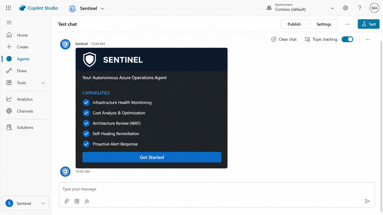 Sentinelazureoperationsagent