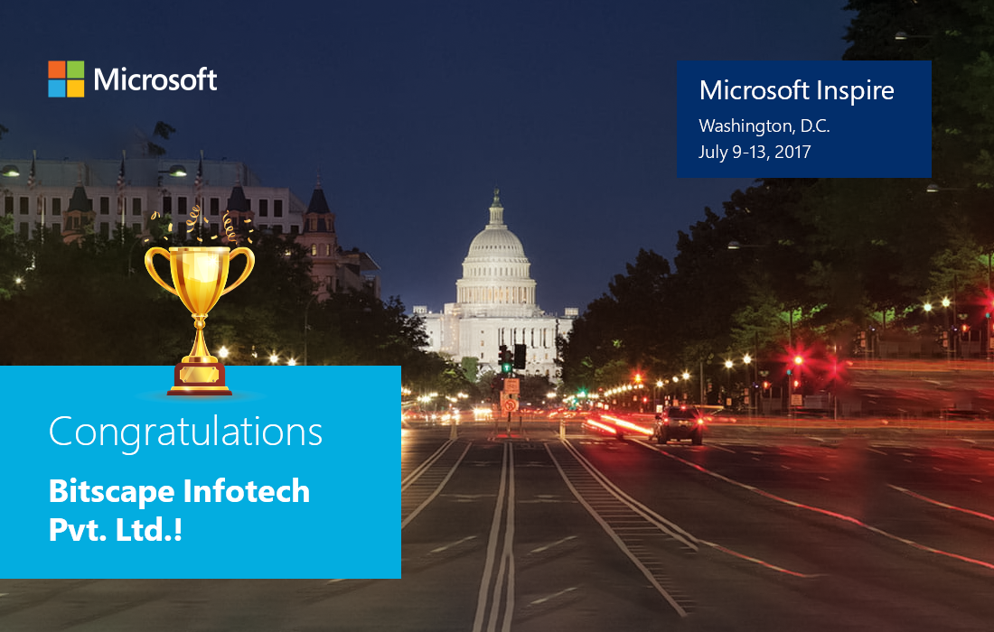 Bitscape Recognized As Finalist For 2017 Microsoft Public Sector