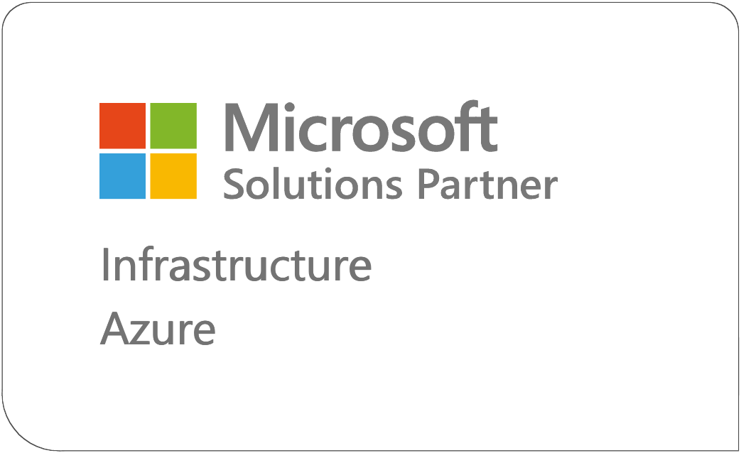 Microsoft Solutions Partner - MS Infrastructure Azure Logo Image