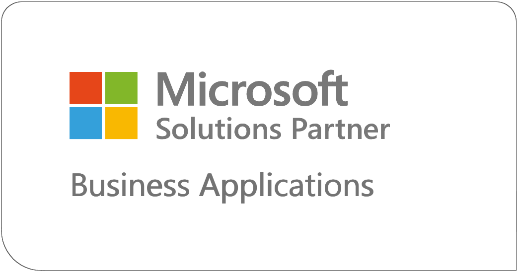 Microsoft Solutions Partner - MS Business Applications Logo Image